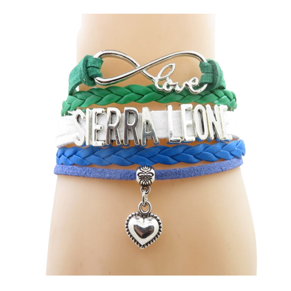 Bracelet love Sierra Leone