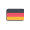 Broche drapeau Allemagne