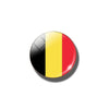 Broche drapeau Belgique rond
