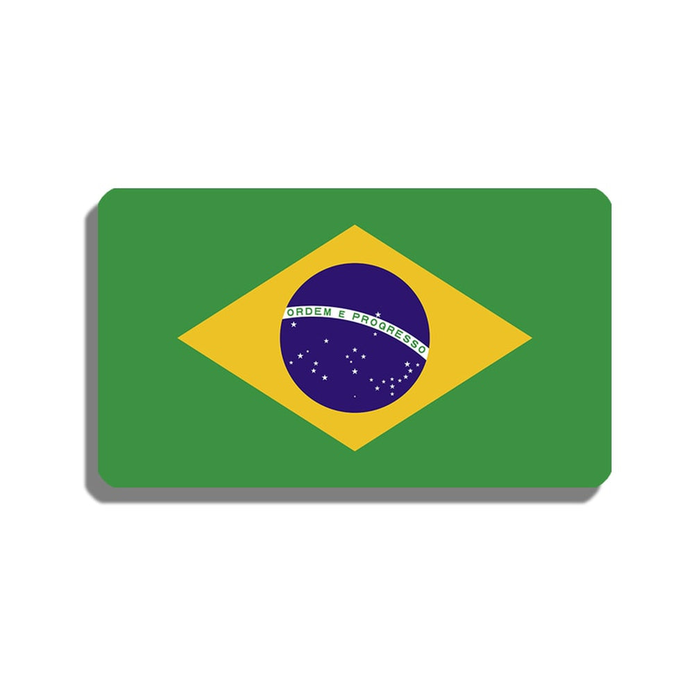 Broche drapeau Brésil
