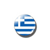 Broche drapeau Grèce rond