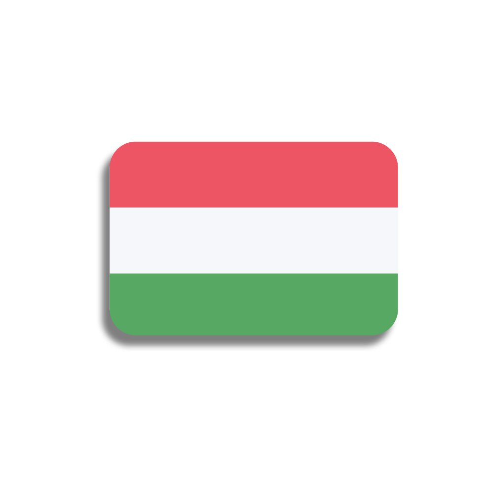 Broche drapeau Hongrie