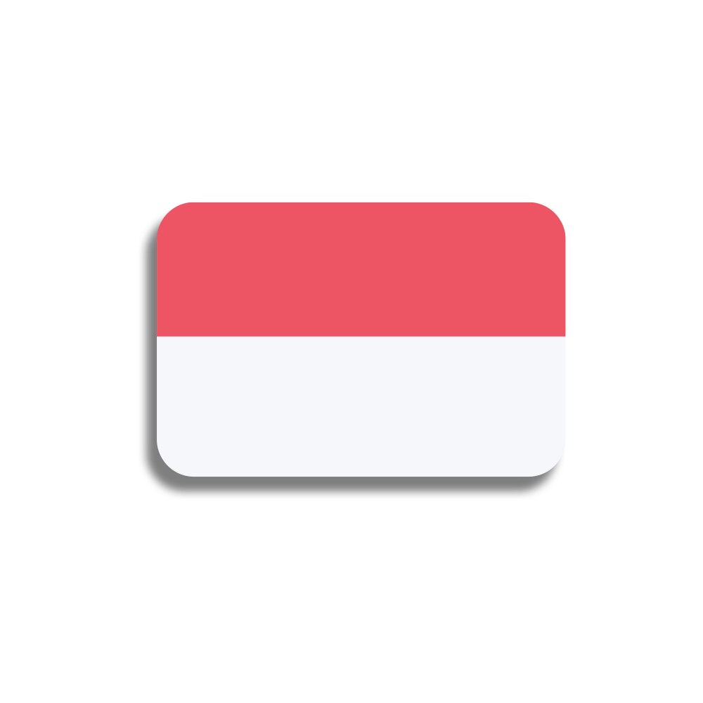 Broche drapeau Indonésie