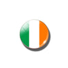 Broche drapeau Irlande rond