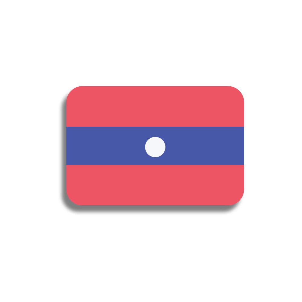 Broche drapeau Laos