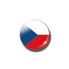 Broche drapeau République Tchèque rond