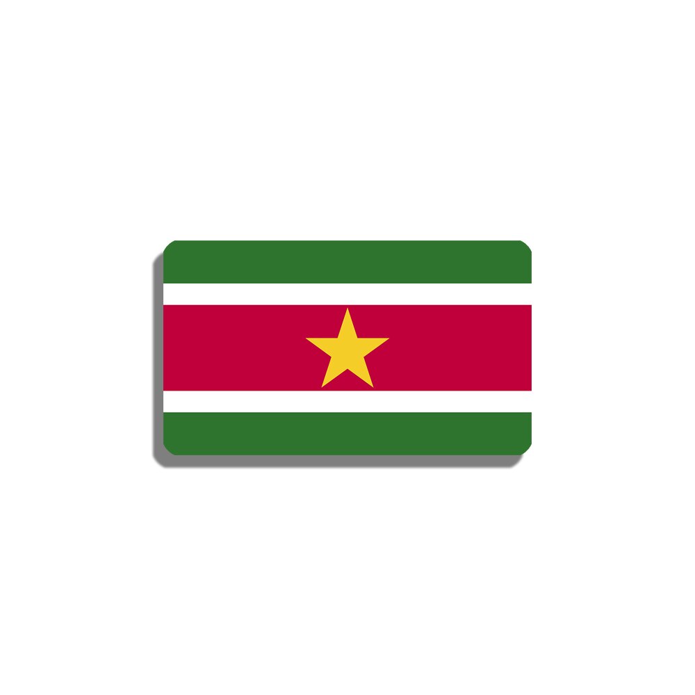Broche drapeau Suriname