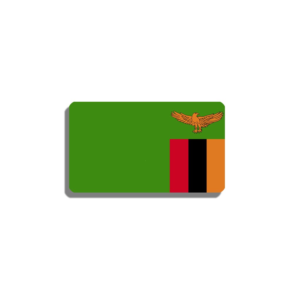 Broche drapeau Zambie