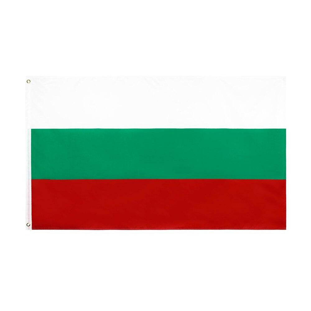 Drapeau Bulgarie 90 x 150 cm