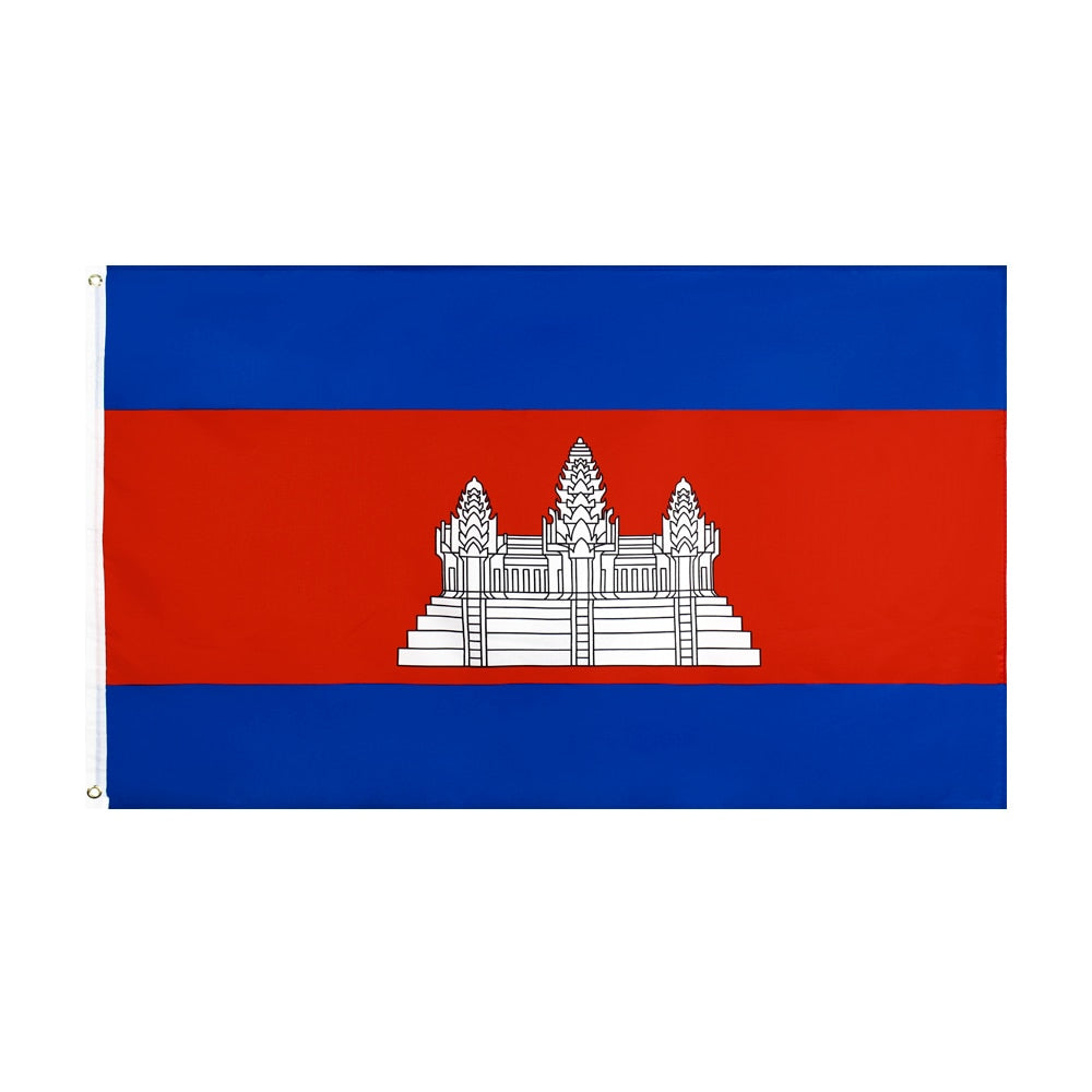 Drapeau Cambodge 128 x 192 cm