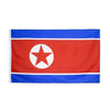 Drapeau Corée du Nord 100% Polyester