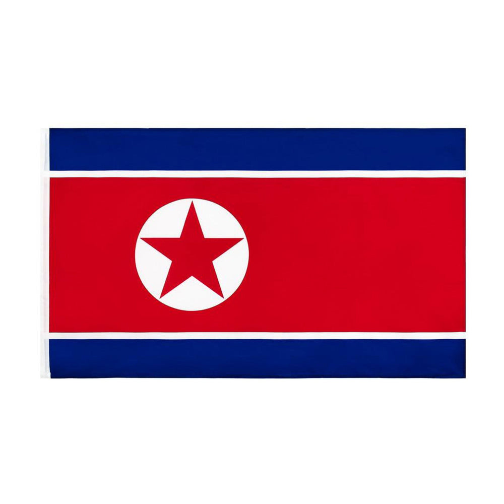Drapeau Corée du Nord fourreau