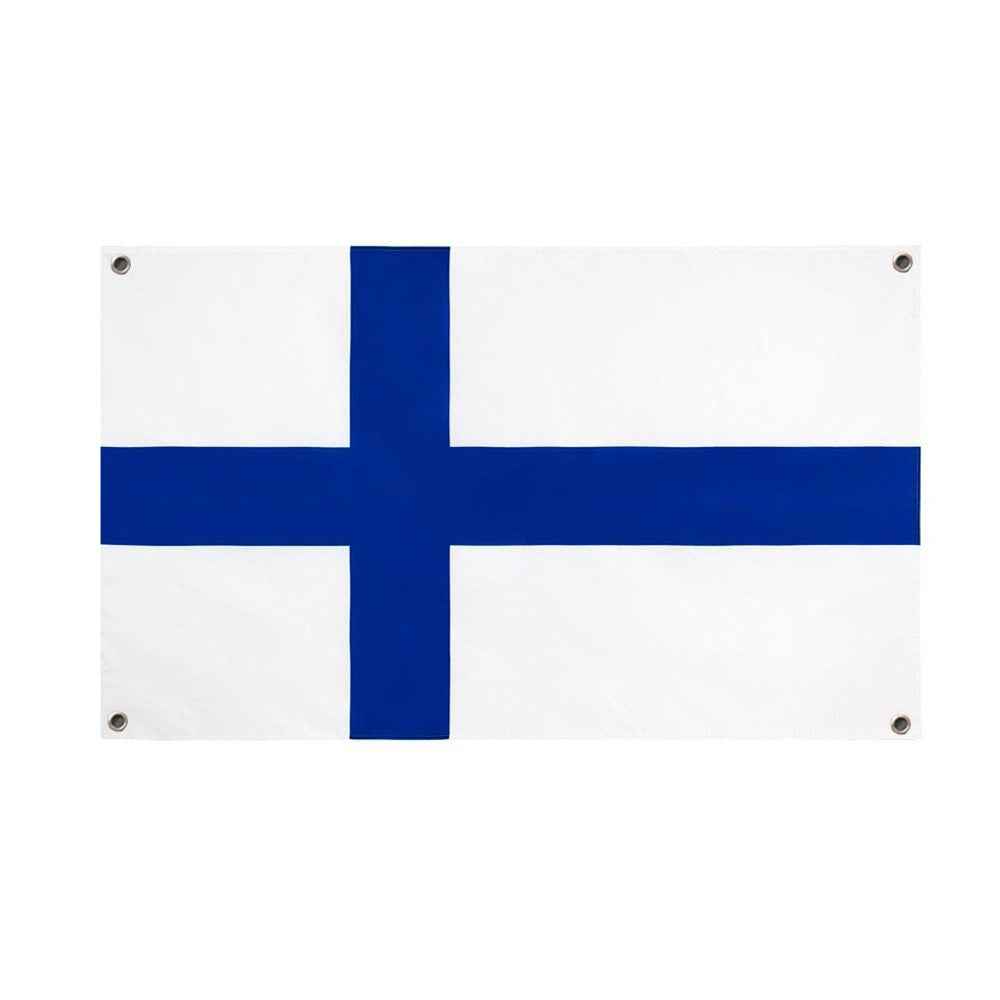 Drapeau Finlande 4 oeillets
