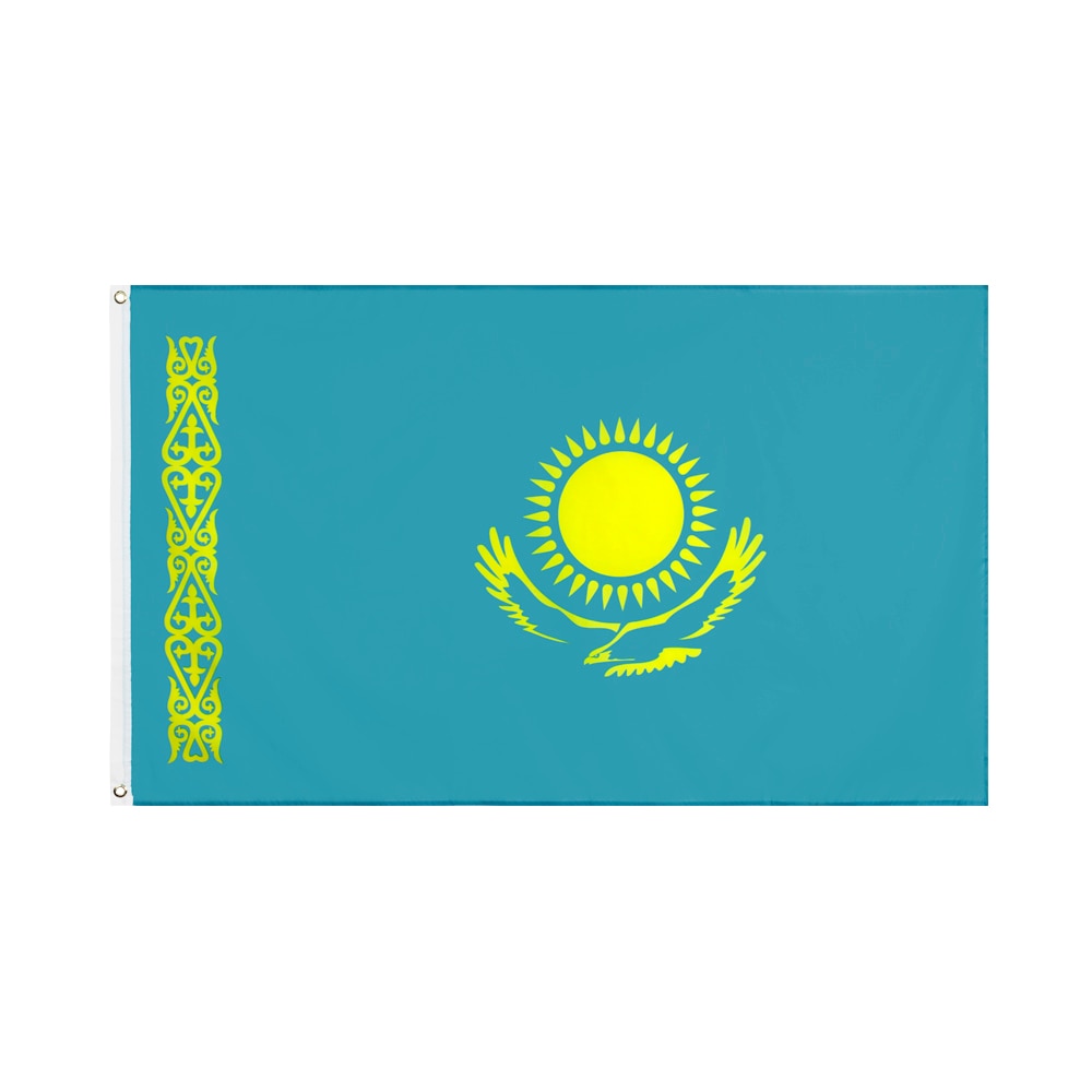 Drapeau Kazakhstan 60 x 90 cm