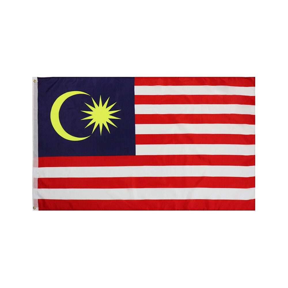 Drapeau Malaisie 100% Polyester