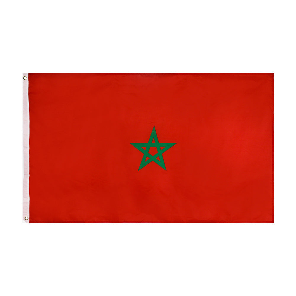 Drapeau Maroc 128 x 192 cm