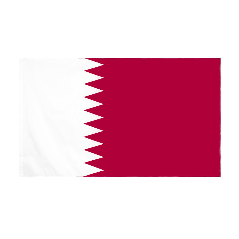 Drapeau Qatar fourreau