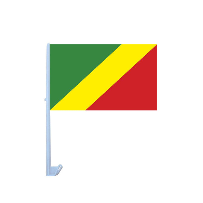 Drapeau République du Congo pour voiture – Drapeaux du Monde