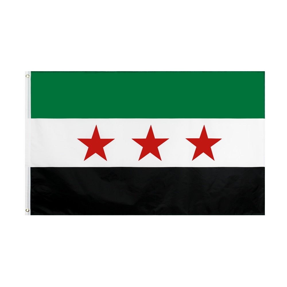 Drapeau Révolution Syrienne 60 x 90 cm