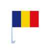 Drapeau Roumanie pour voiture