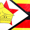 Grand drapeau Zimbabwe