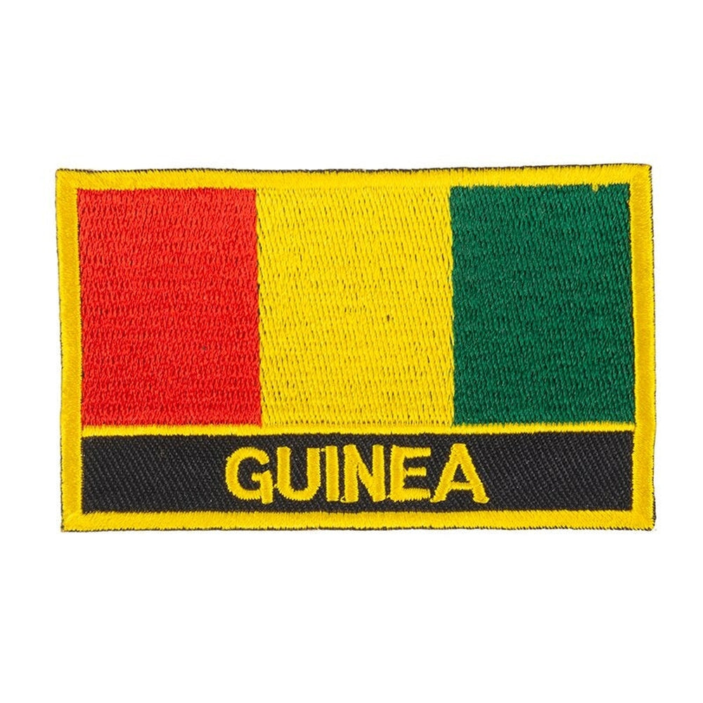 Ecusson drapeau Guinée