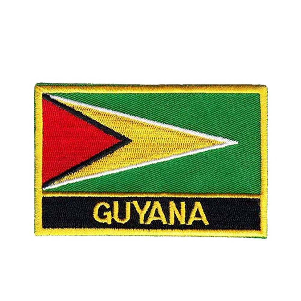 Ecusson drapeau Guyana