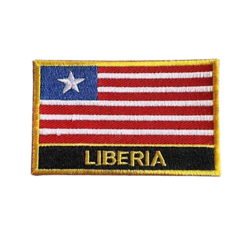 Ecusson drapeau Liberia