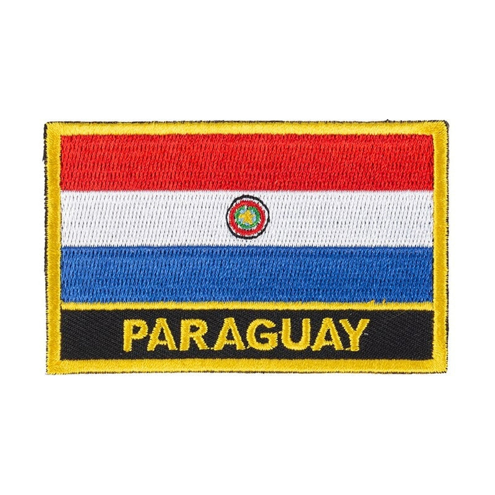 Ecusson drapeau Paraguay