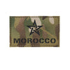 Ecusson militaire drapeau Maroc
