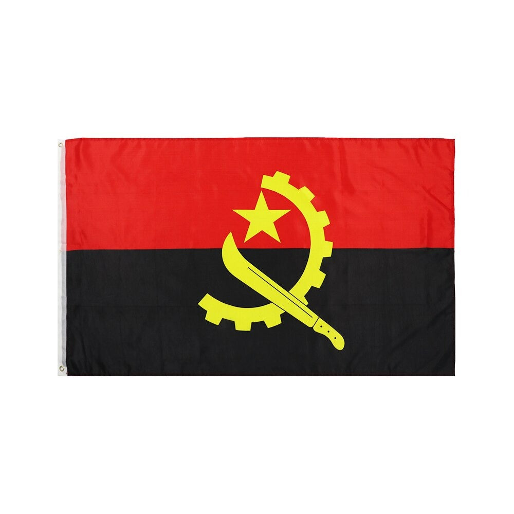 Grand drapeau Angola