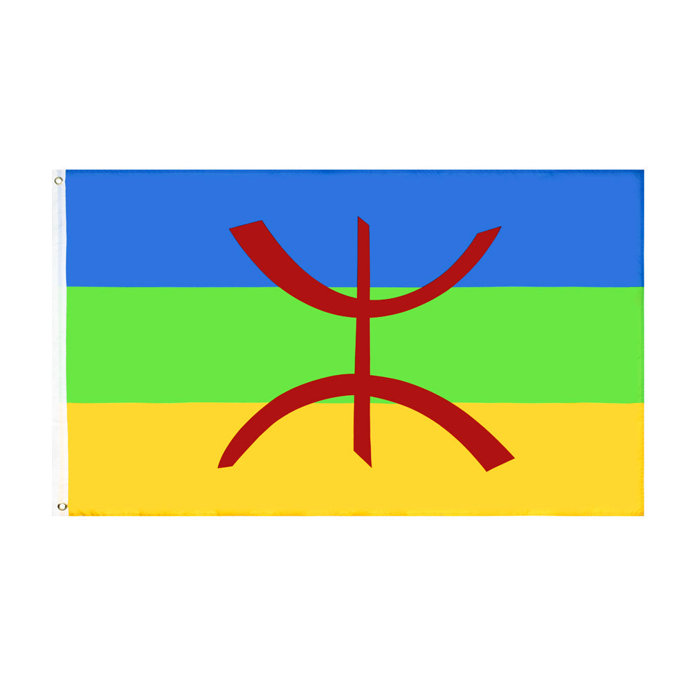 Grand drapeau Kabyle – Drapeaux du Monde