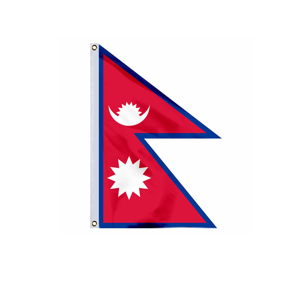 Grand drapeau Népal
