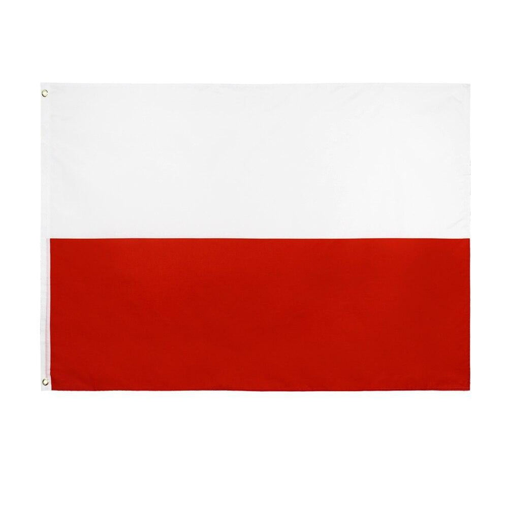 Grand drapeau Pologne – Drapeaux du Monde