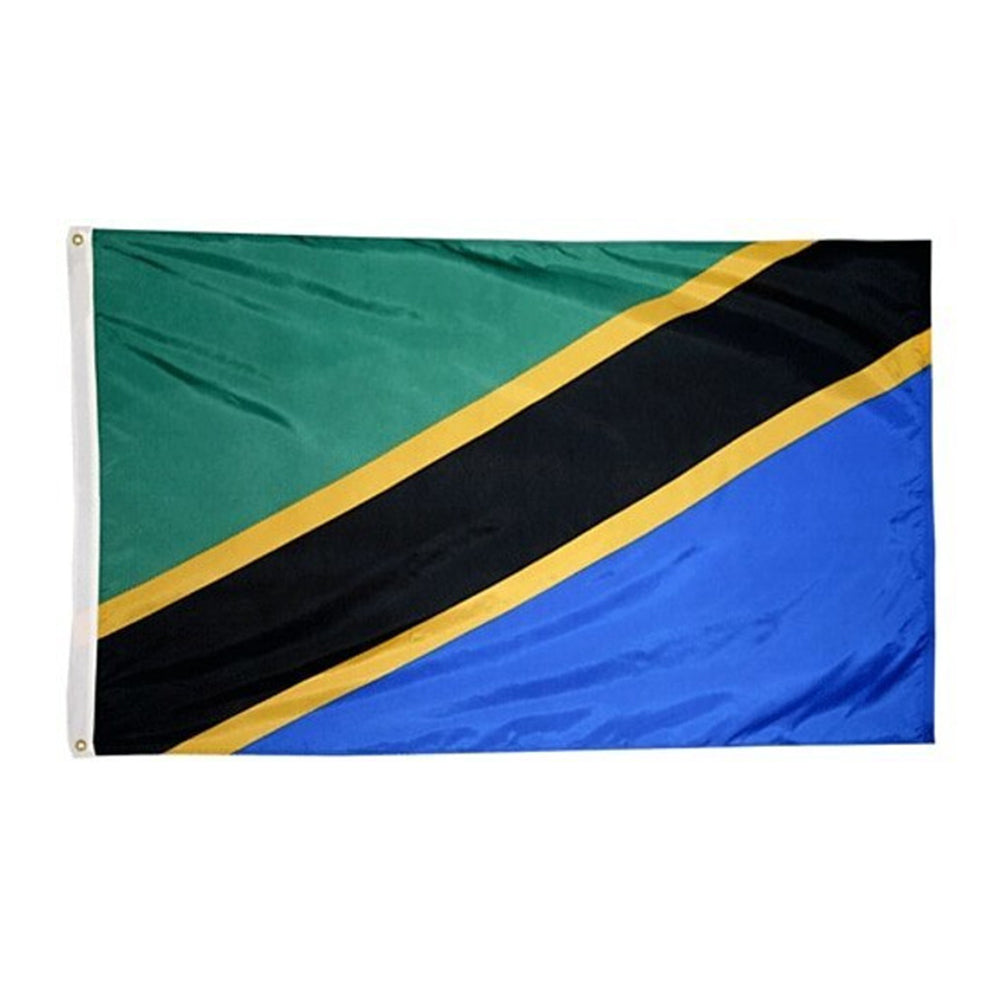 Grand drapeau Tanzanie