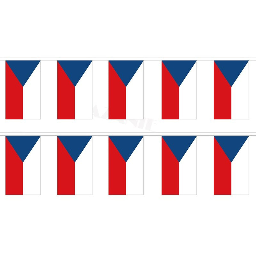 Guirlande drapeau République Tchèque