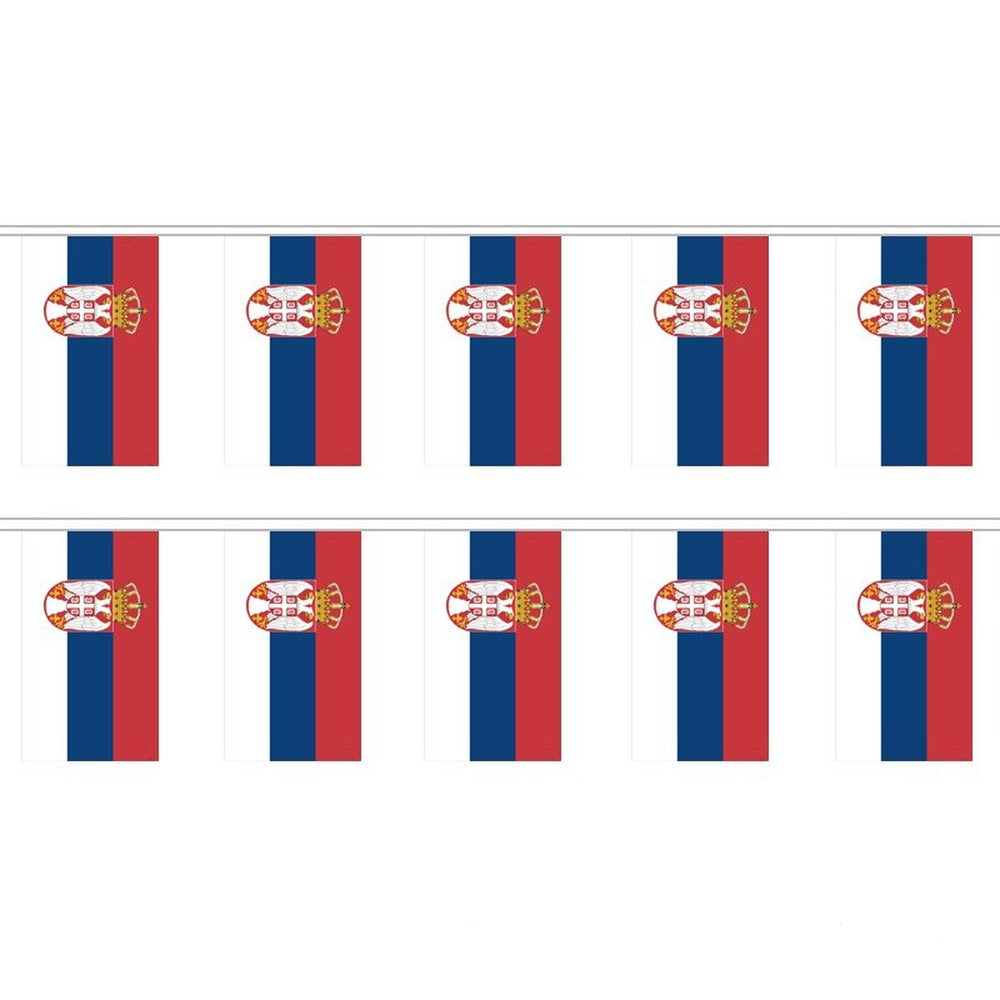 Guirlande drapeau Serbie