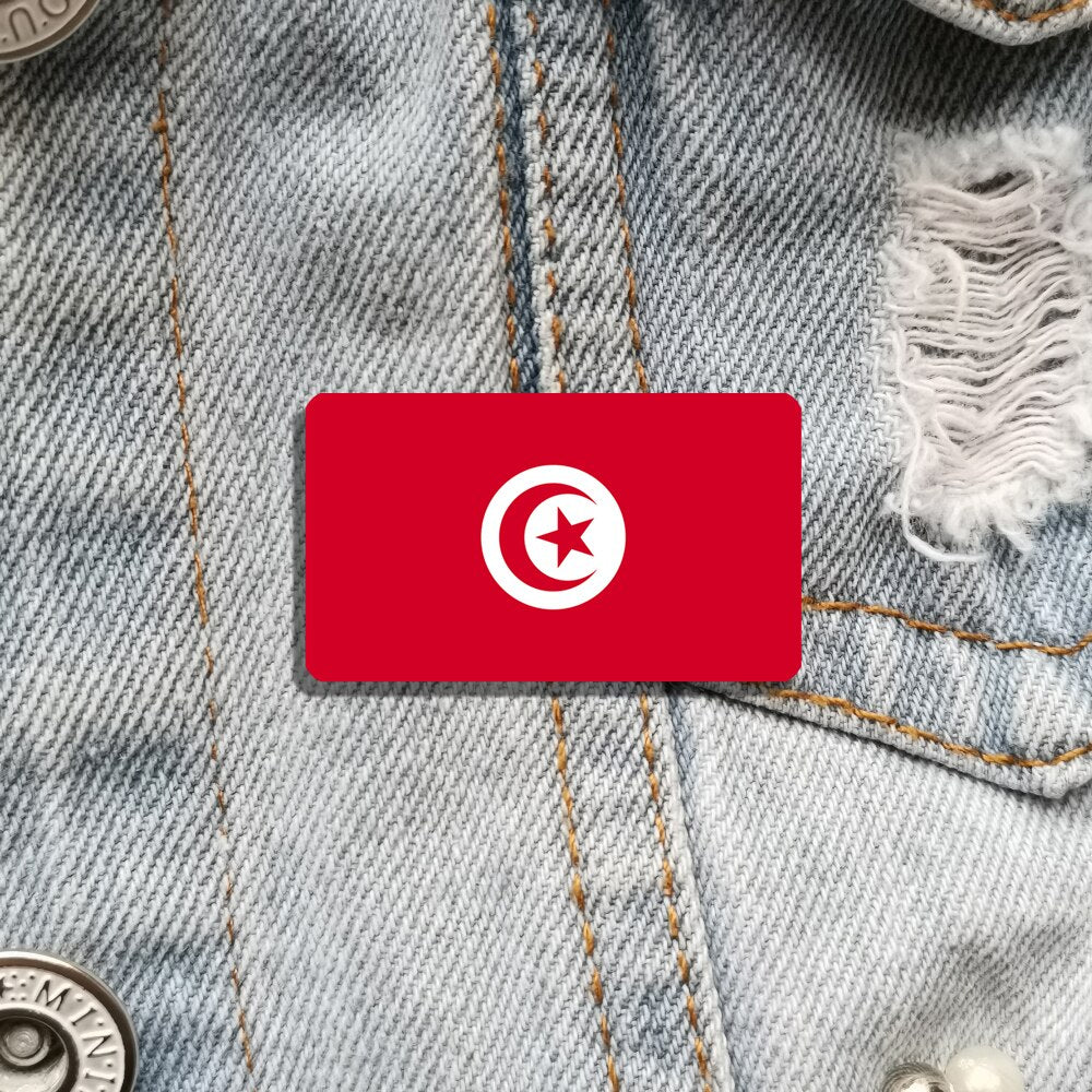 Broche drapeau Tunisie