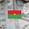 Broche drapeau Burkina Faso