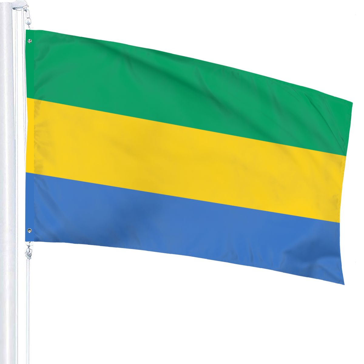 Drapeau Gabon qualité PRO