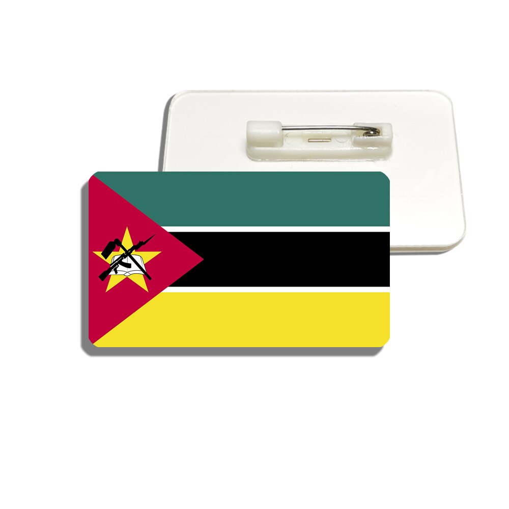 Broche drapeau Mozambique