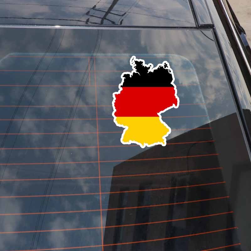 Autocollant carte Allemagne