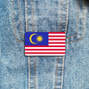 Broche drapeau Malaisie