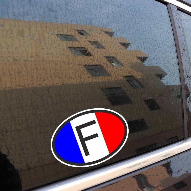 Autocollant drapeau France pour voiture