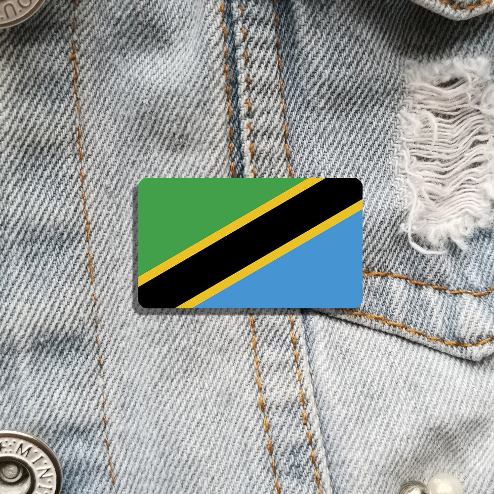 Broche drapeau Tanzanie