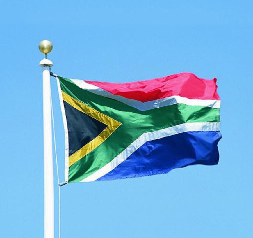 Drapeau Afrique du Sud extérieur