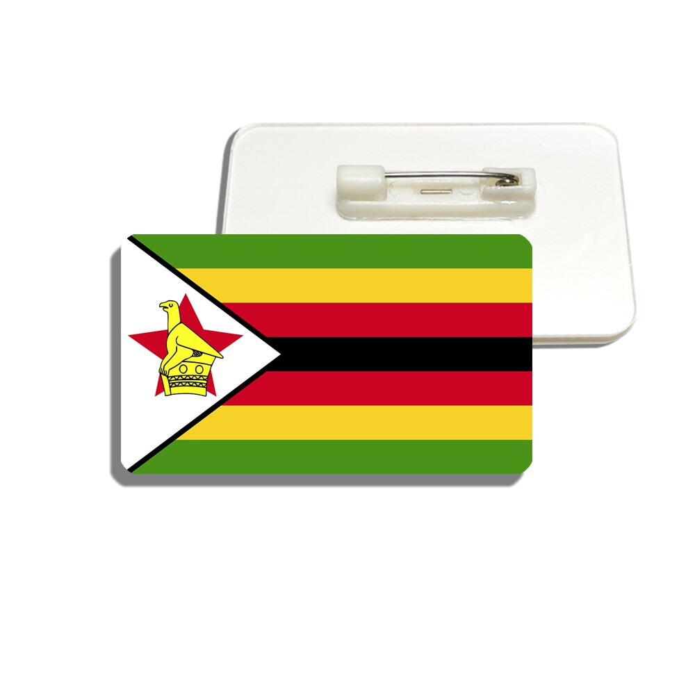 Broche drapeau Zimbabwe