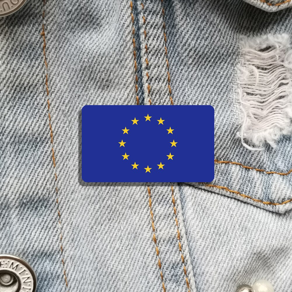 Broche drapeau Union Européenne