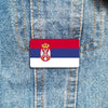 Broche drapeau Serbie
