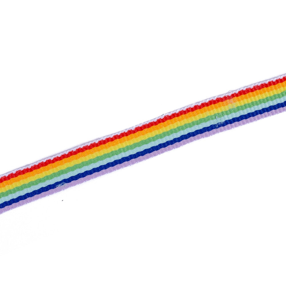 Bracelet en tissu drapeau LGBT